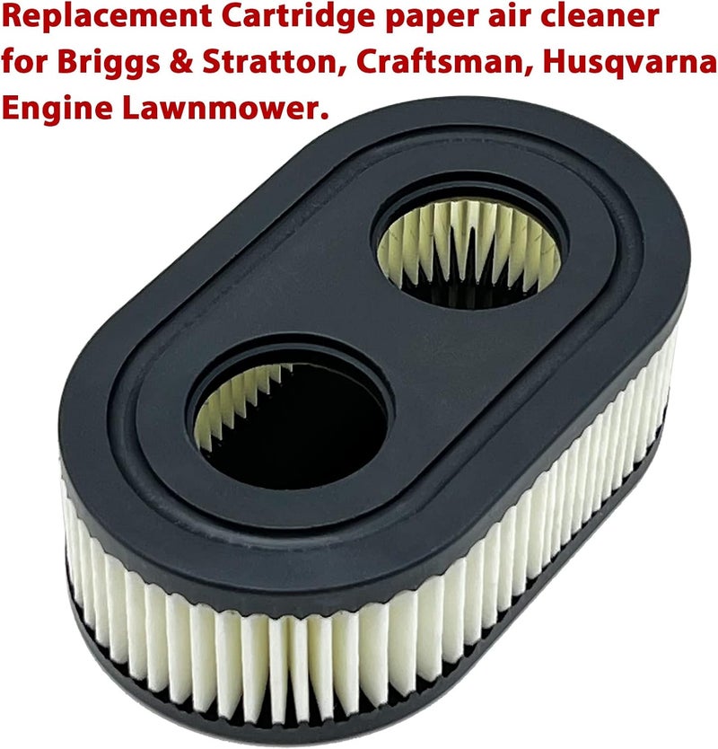 LETAYAR Replacement Cartridge Air Filter for Lawn Mower Air Cleaner for Lawnmower Engine Compatible with Craftsman Husqvarna Toro Engine Lawnmower 1 PACK - Image 5